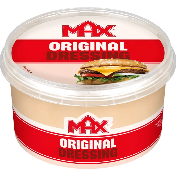 Hamburgerdressing Original 220ml Max