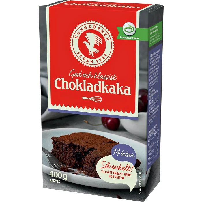 Chokladkaka 400g Kungsörnen
