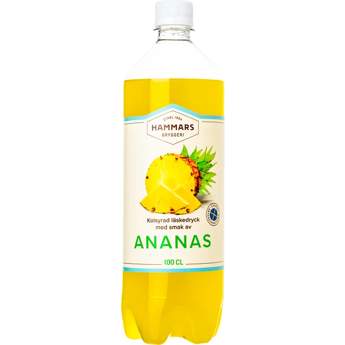 Läsk Ananas 1l Hammars Bryggeri