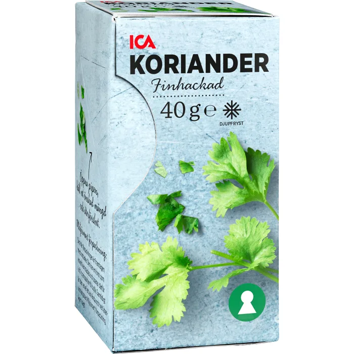 Koriander Finhackad Fryst 40g ICA