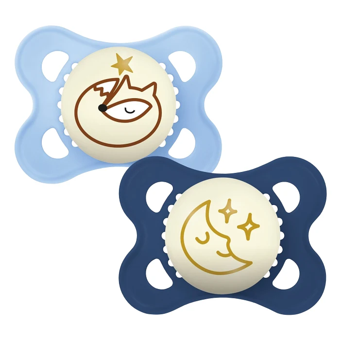 Napp Original Night Silikon 0-6mån 2-p MAM