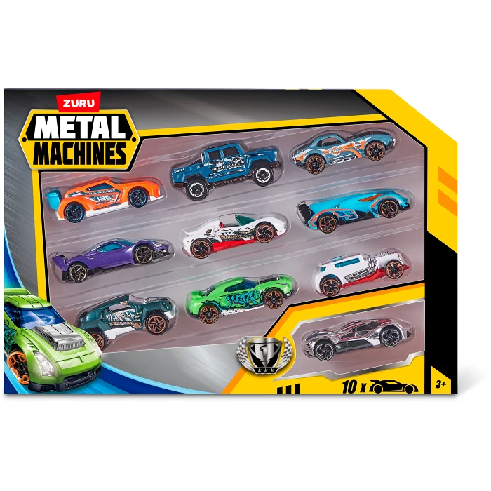 Bilar 10-p Metal Machines