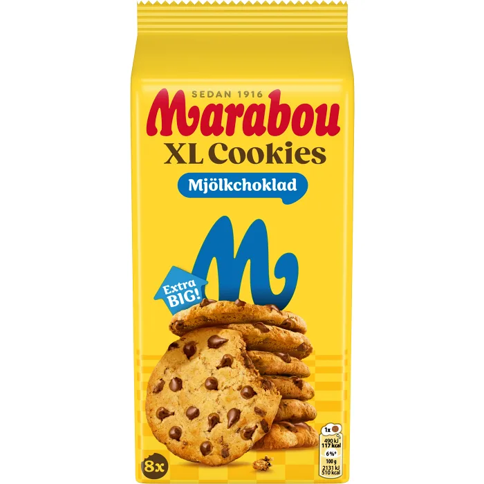Cookies Mjölkchoklad 184g Marabou