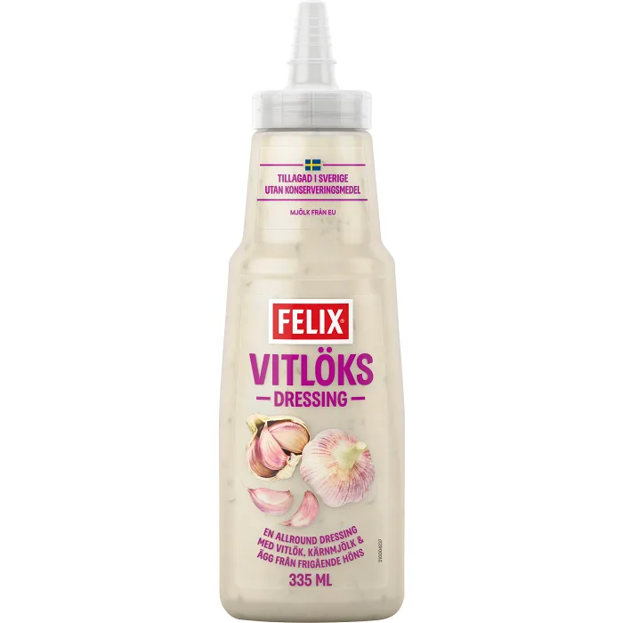 Vitlöksdressing 335ml Felix