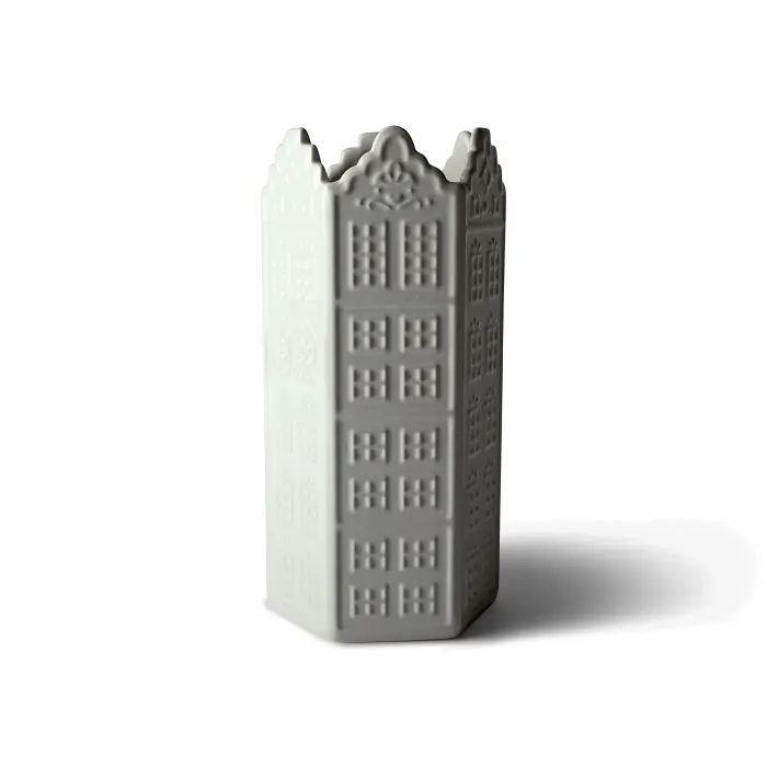 Vas Hus vit 25cm x12