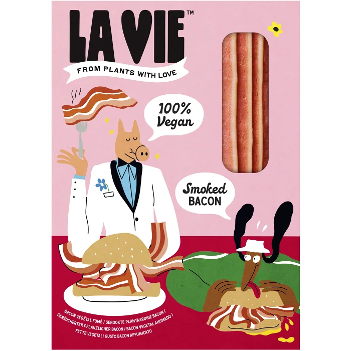 Bacon Växtbaserad 120g La Vie