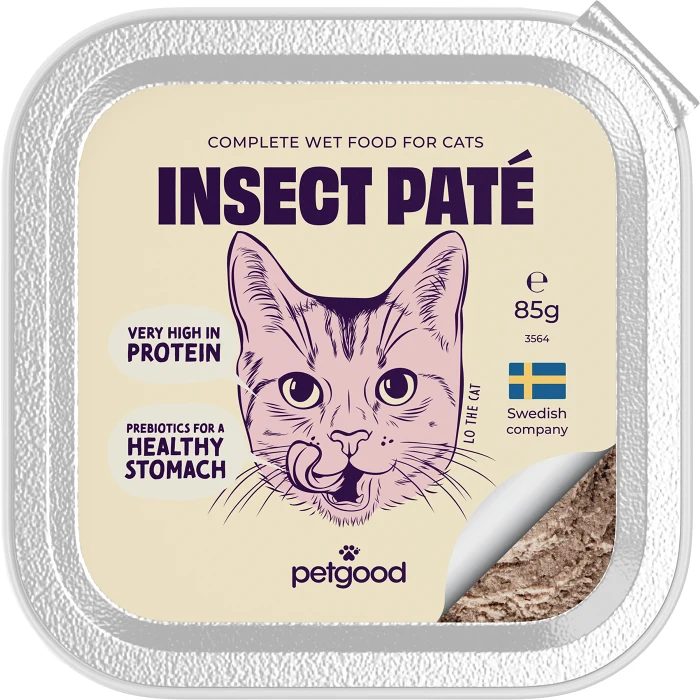 Kattmat Insect Paté 85g Petgood