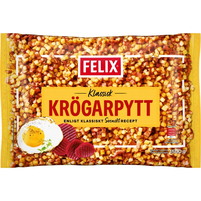 Krögarpytt Klassisk Fryst 1,5kg Felix