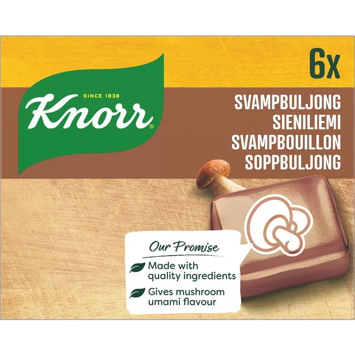 Svampbuljong 6-p Knorr