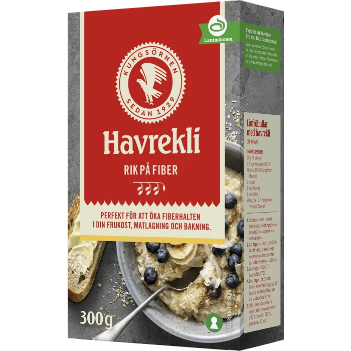 Havrekli 300g Kungsörnen