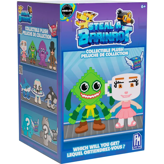 Mjukis Blindbox serie 1 Brainrot