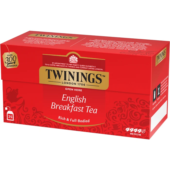 English breakfast te 25-p Twinings