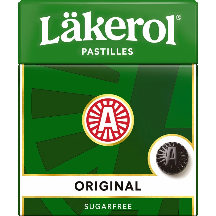 Halstabletter Original 25g Sockerfri Läkerol