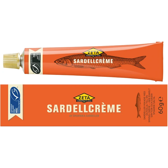 Sardellcréme 60g Zeta