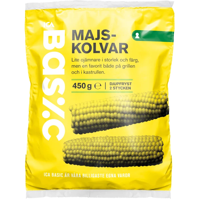 Majskolvar 450 g ICA Basic