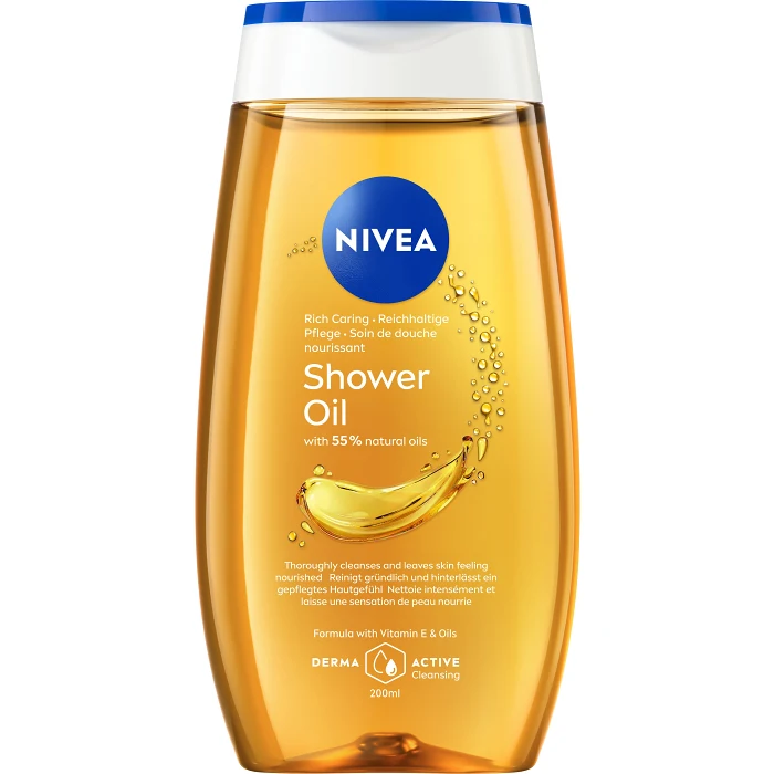Duscholja Rich Caring Shower Oil 200ml Nivea