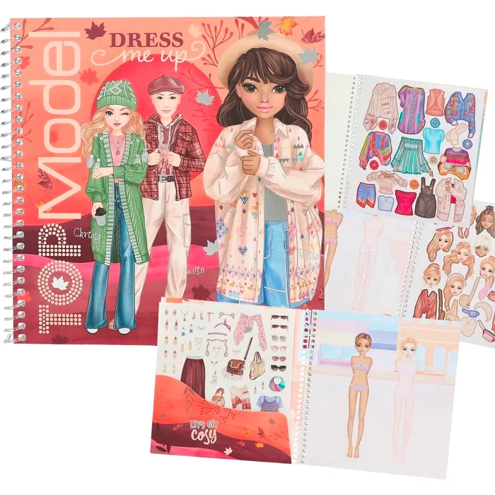 TOPModel Dress Me Up Stickersbok COSY
