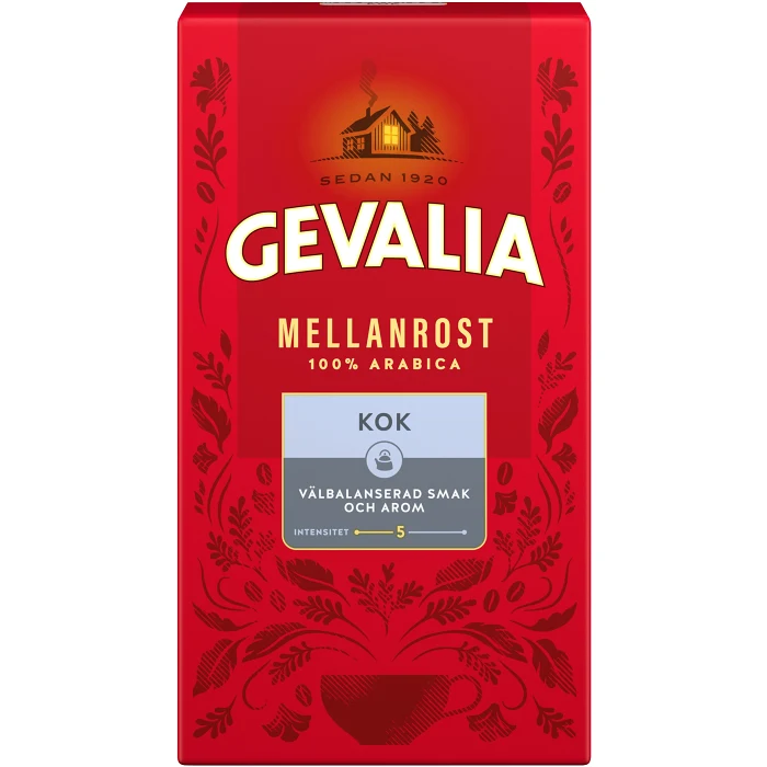 Kokkaffe Mellanrost 450g Gevalia
