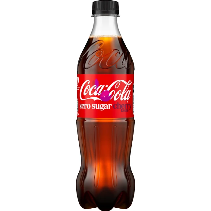 Läsk Cola Zero Cherry 50cl Coca-Cola