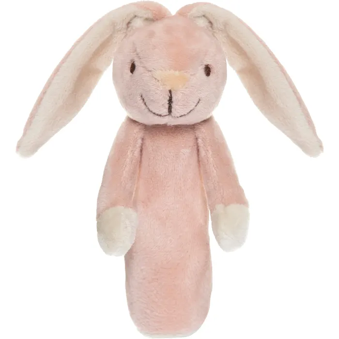 Kanin skallra rosa Teddykompaniet