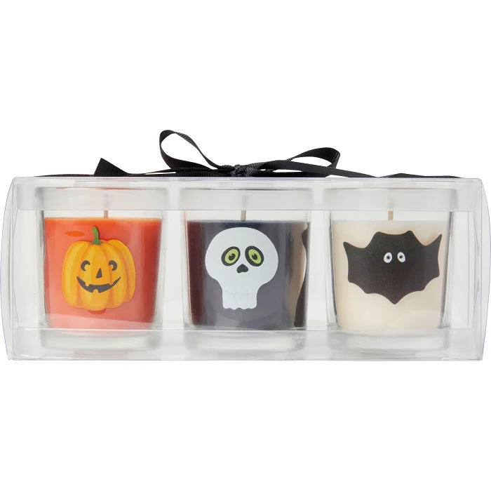 Fylld Ljuslykta Halloween 3p ICA
