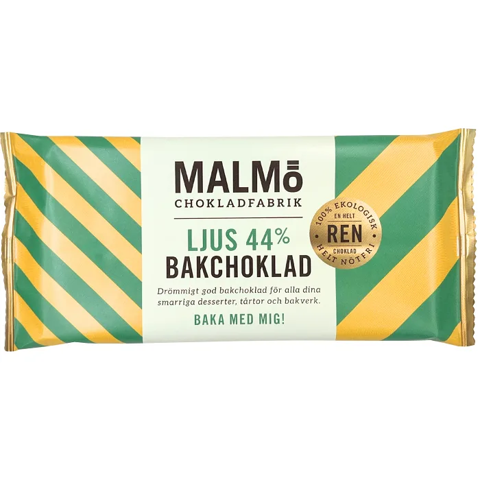 Bakchoklad Ljus Malmö Chokladfabrik
