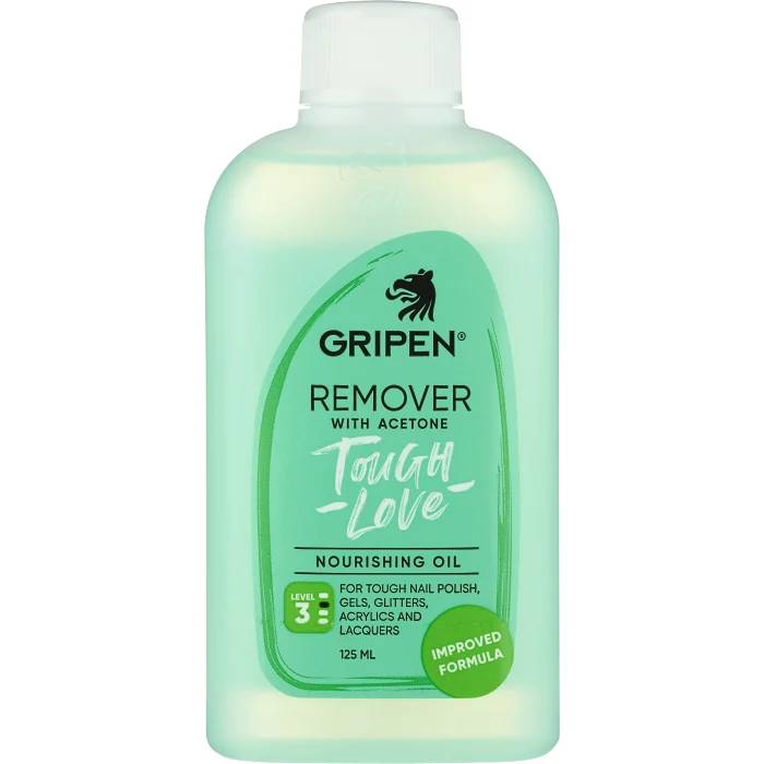Remover With Acetone Tough Love 125 Milliliter Gripen