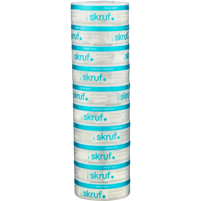 Skruf Super White Slim Fresh #2 Stock