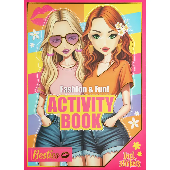 Aktivitetsbok 24 ark Besties