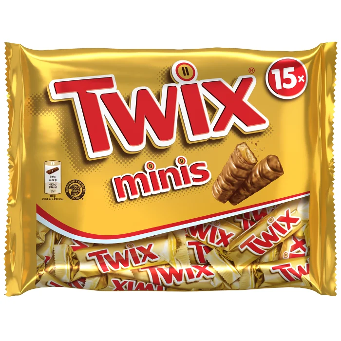 Choklad Mini bag 333g Twix
