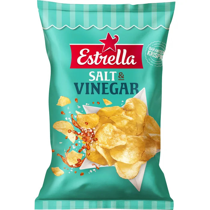 Chips Salt & Vinegar 275g Estrella