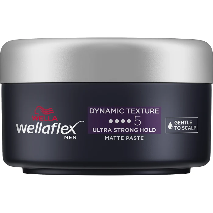 Hår Paste Men Dynamic Texture Matte Ultra Strong 75ml Wellaflex Men
