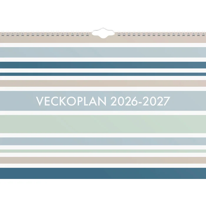 Väggkalender 26/27 Veckoplan