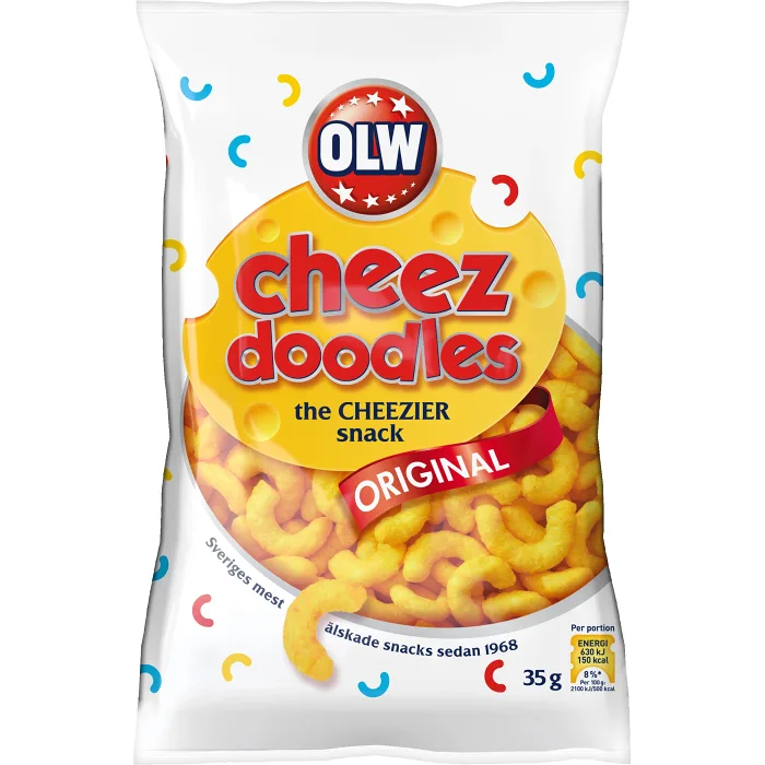 Cheezdoodles liten påse 35g OLW