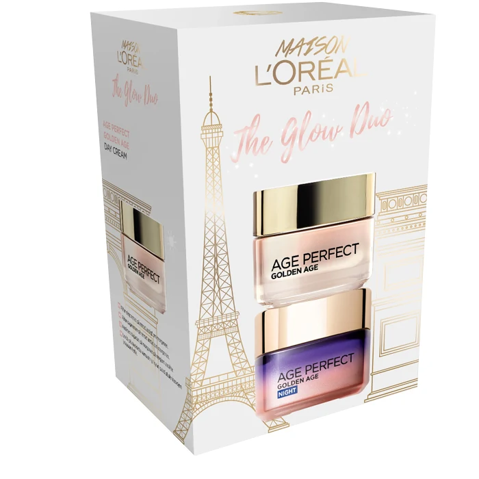 Presentbox The Glow Duo Age Perfect 1-p Loreal