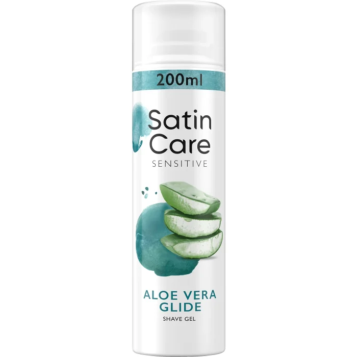 Rakgel SatinCare Sensitive Aloe Vera Glide 200ml Venus