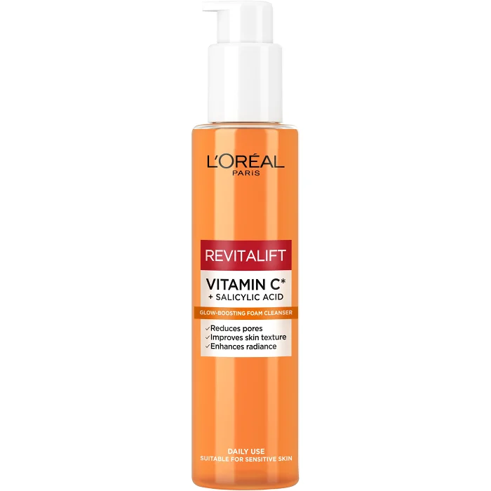 Ansiktsrengöring Revitalift Glow Cleanser 150ml Loreal Paris