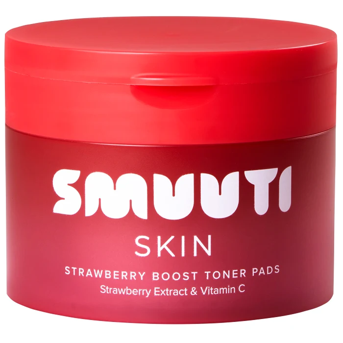 Toner pads Strawberry Boost 60-p Smuuti Skin