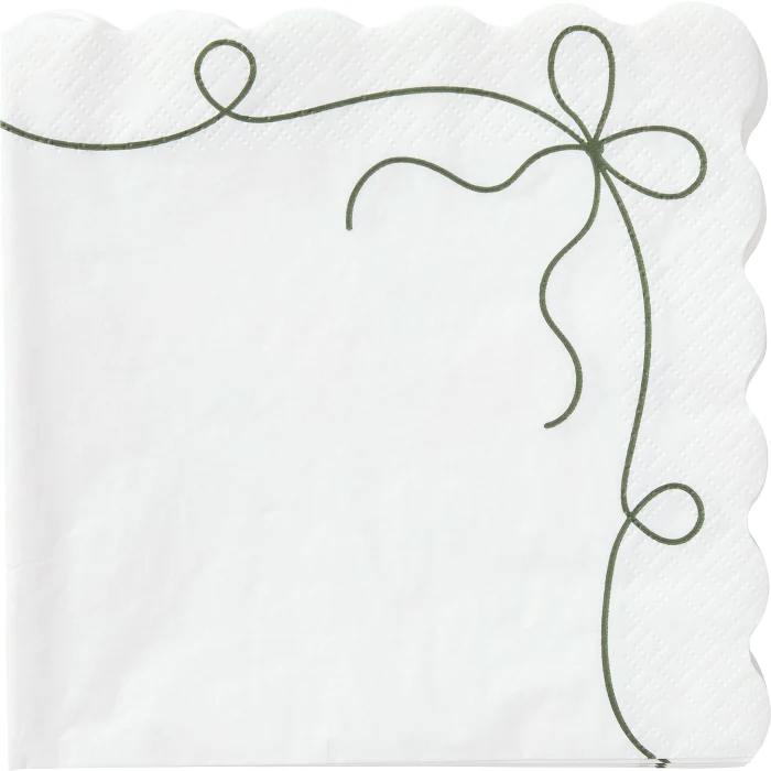 Servett 31cm Rosetten grön 20-p ICA