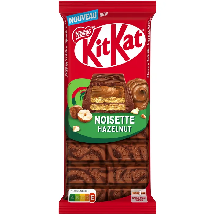 Chokladkaka KitKat Hazelnut 99g Nestle