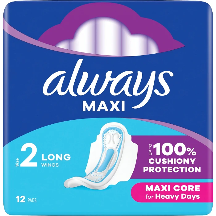 Binda Lång Maxi 12-p Always