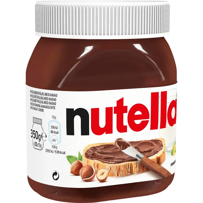 Hasselnötkräm Nutella 350g Ferrero
