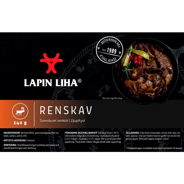 Renskav 240g Lapin Liha