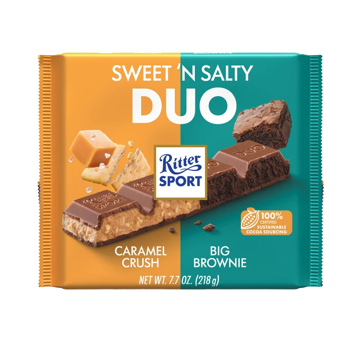 Chokladkaka Sweet 'n Salty DUO 218g Ritter