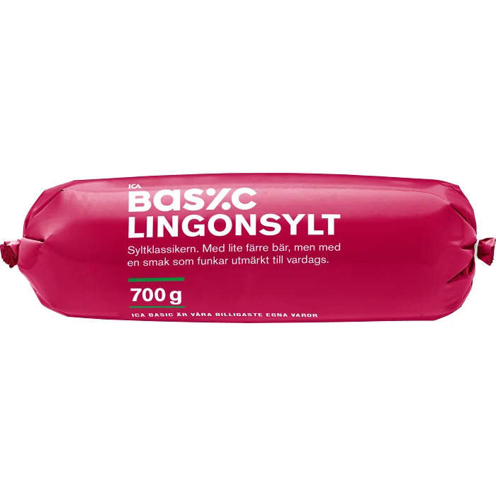 Lingonsylt refill 700g ICA Basic