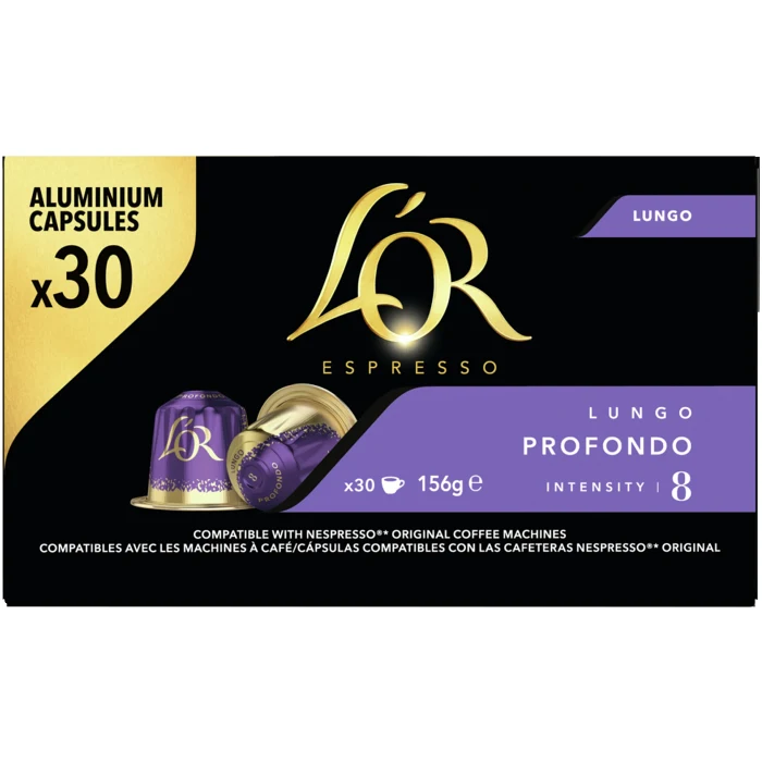 Kaffekapslar Espresso Profondo 30-pack L'Or