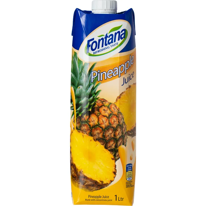 Ananasdryck Drickfärdig 1l Fontana