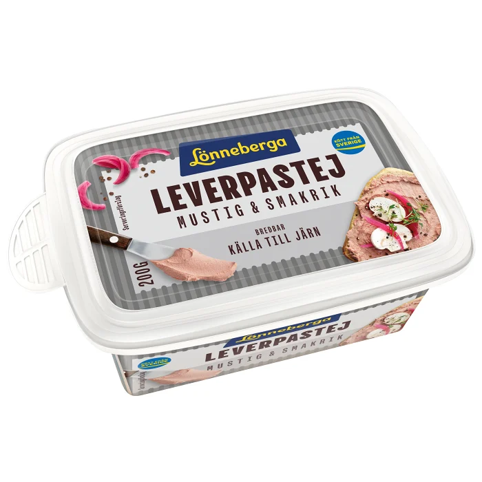Pastej med Mustig smak 200g Pastejköket