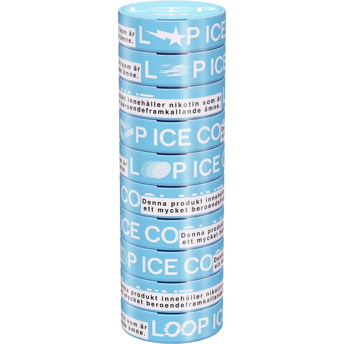 Loop Ice Cool Mint Strong Stock