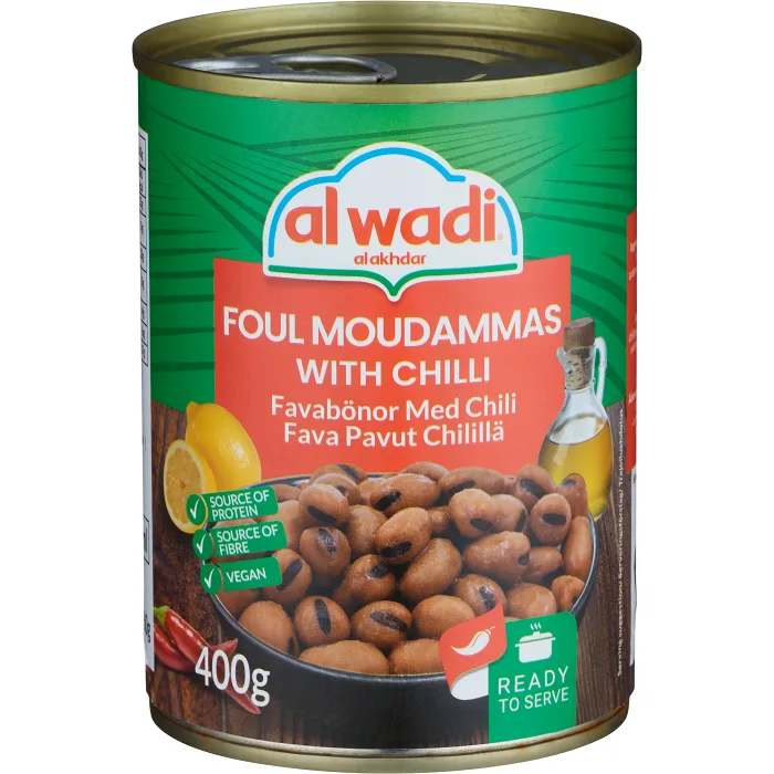 Favabönor chili 400g Al Wadi
